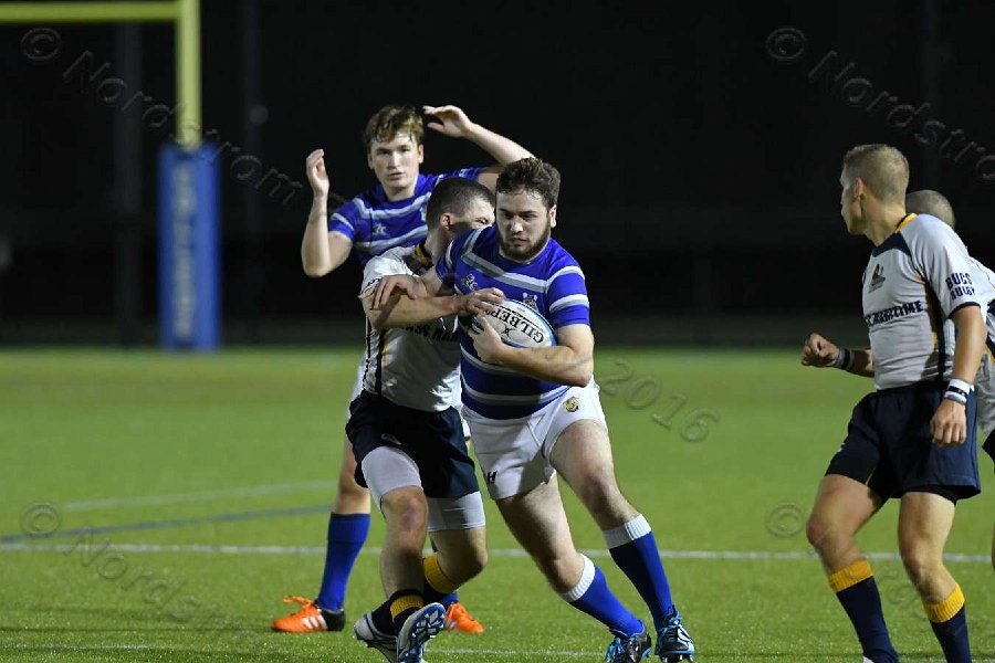 Wheaton Men\'s Rugby vs Mass Maritime.  Photo by Keith Nordstrom